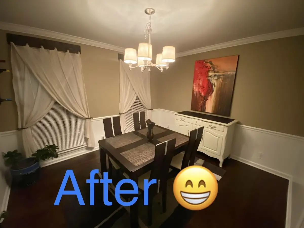 Professional dining room restoration after water damage in Belle Glade